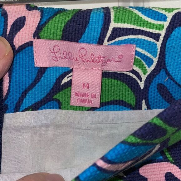 Lilly Pulitzer skirt size 14 - Picture 5 of 8
